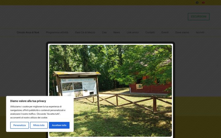Screenshot of legambientepiove.it