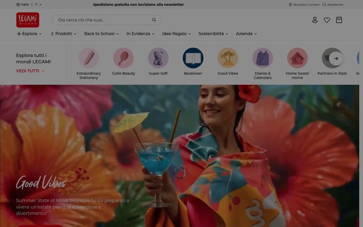 Screenshot di legami.com