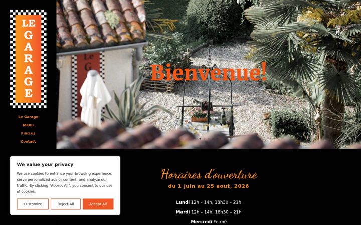 Screenshot of legarageaubeterre.com