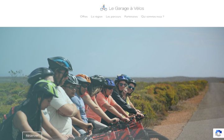 Screenshot of legarageavelo.com