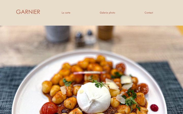 Screenshot of legarnier.fr