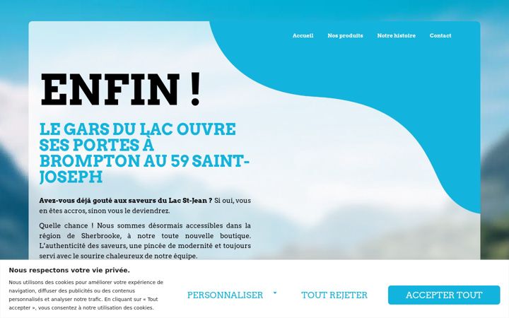 Screenshot of legarsdulac.com