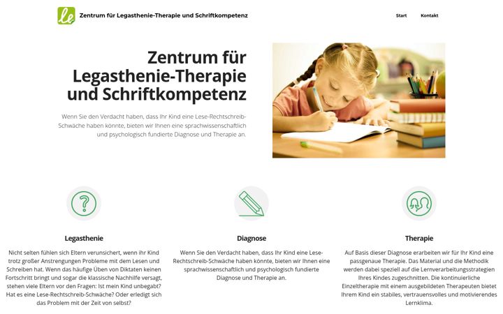 Screenshot of legasthenie-therapie.net