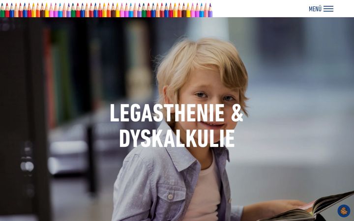Screenshot of legasthenie-trainer.com