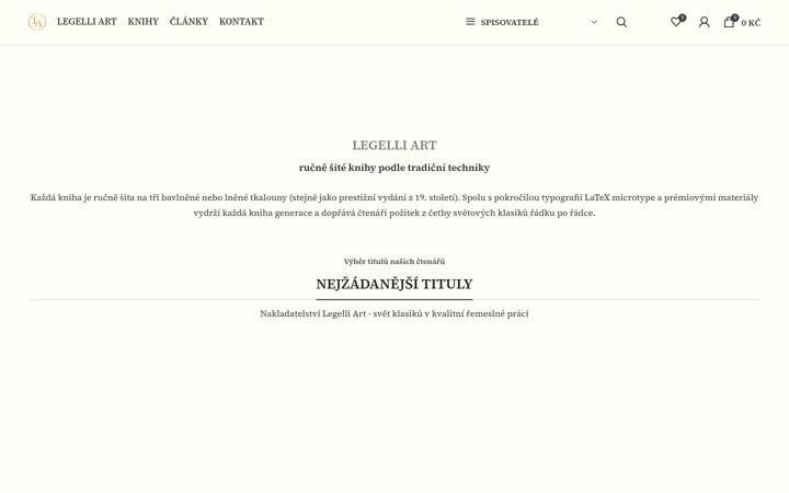 Screenshot of legelliart.eu