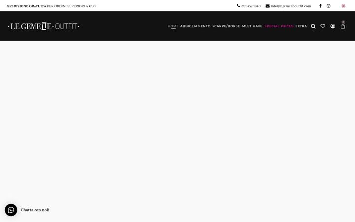 Screenshot of legemelleoutfit.com