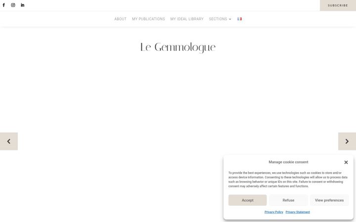 Screenshot of legemmologue.com