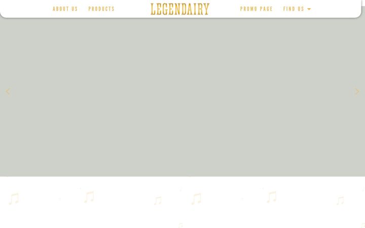 Screenshot of legendairy.uk