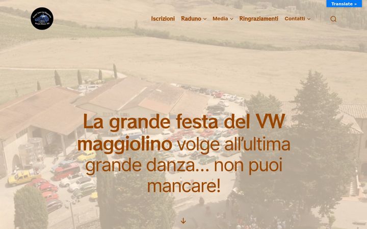Zrzut ekranu legendaryvwmeeting.it