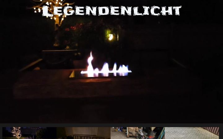 Screenshot of legendenlicht.de