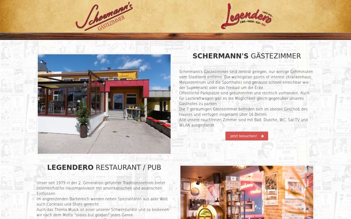 Screenshot of legendero.at