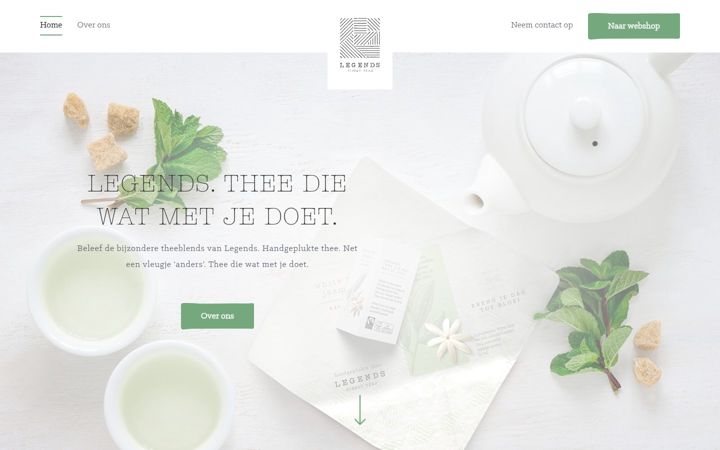 Screenshot of legends-of-tea.com
