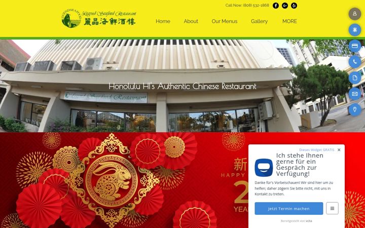 Screenshot of legendseafoodhonolulu.com