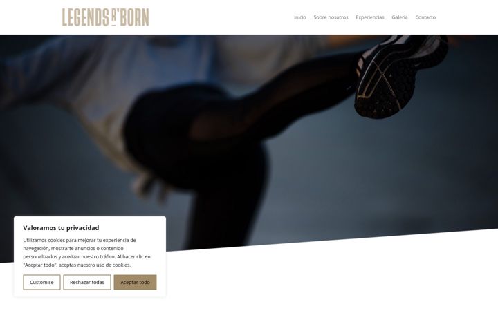 Screenshot of legendsrborn.es