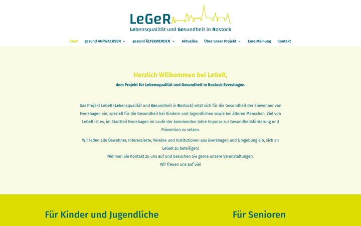 Screenshot of leger-rostock.de