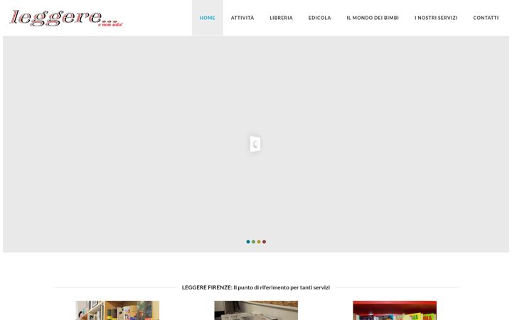 Screenshot of leggerefirenze.it