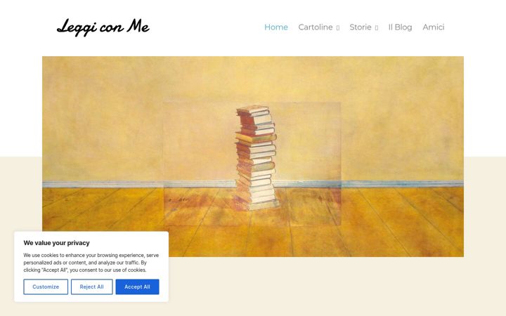 Screenshot of leggiconme.altervista.org