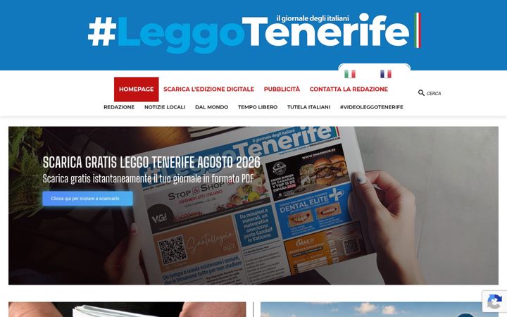 Screenshot of leggotenerife.com