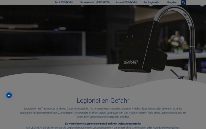 Screenshot of legiosave.de