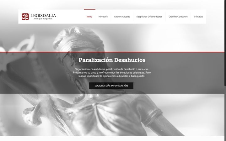 Screenshot of legisdalia.com