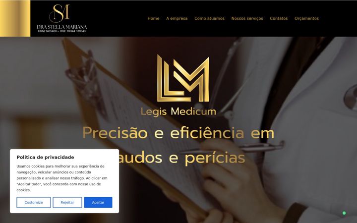 Screenshot of legismedicum.com