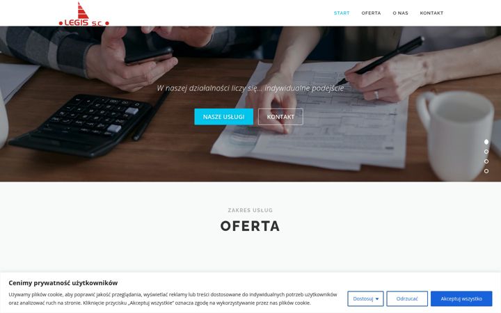 Screenshot of legissc.pl
