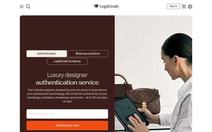 Screenshot of legitgrails.com