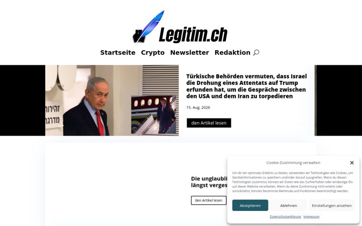 Screenshot of legitim.ch