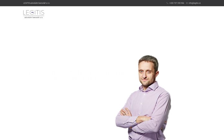 Screenshot of legitis.cz