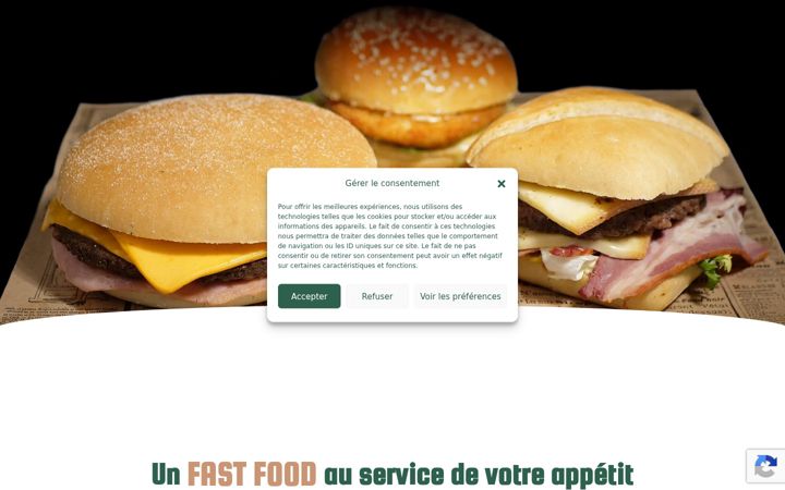 Screenshot of legofastfood.fr