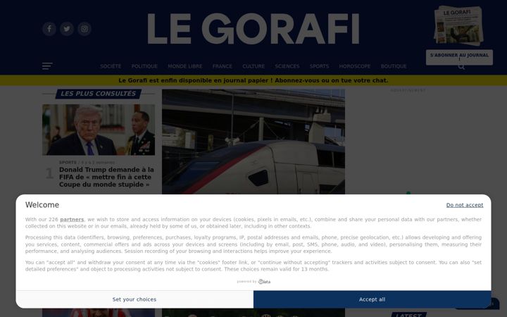 Skjermbilde av legorafi.fr