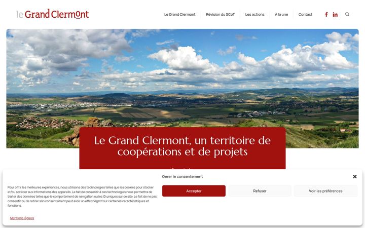 Screenshot of legrandclermont.fr