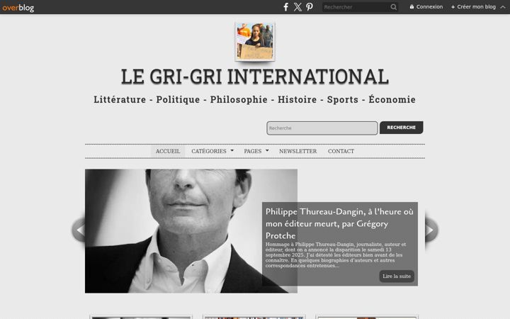 Screenshot of legrigriinternational.com