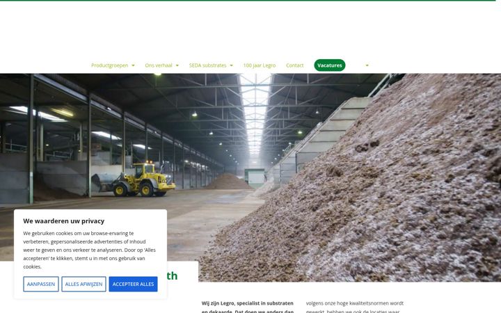 Screenshot of legrogroup.com