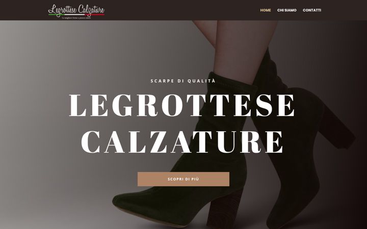 Snimka zaslona za legrottesecalzature.it