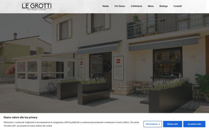 Screenshot of legrotti.it