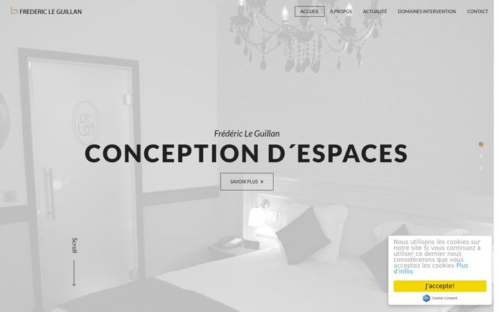 Screenshot of leguillan.com