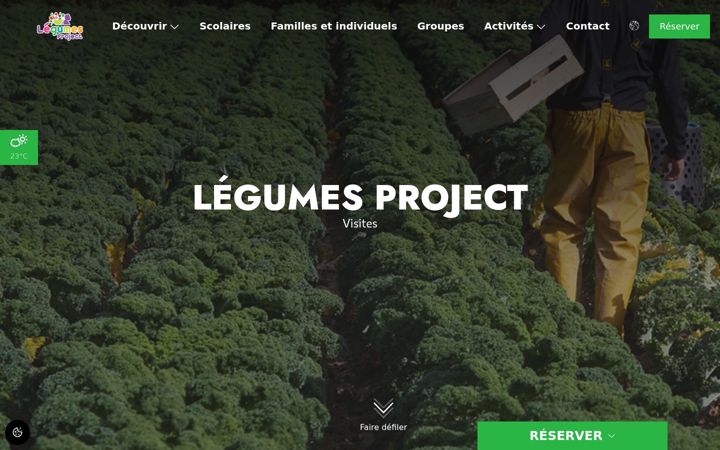 Screenshot of legumes-project.com