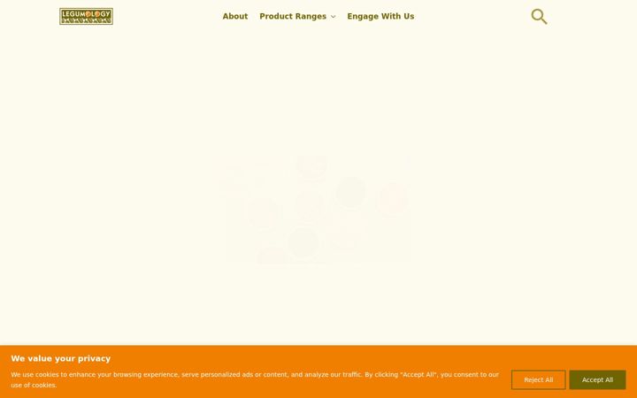 Screenshot of legumology.com