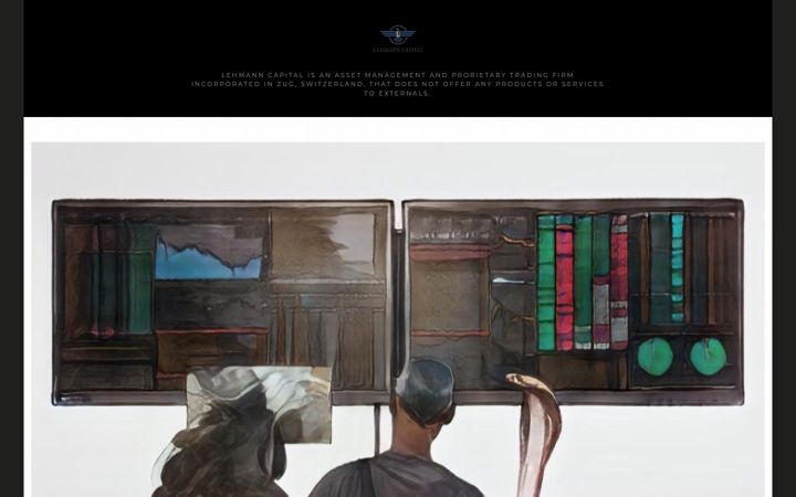 Screenshot of lehmann-capital.com
