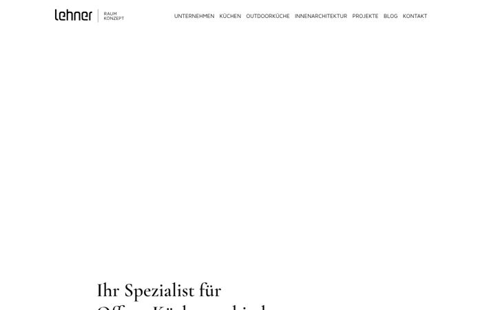 Ekraanipilt saidist lehner-raum.at