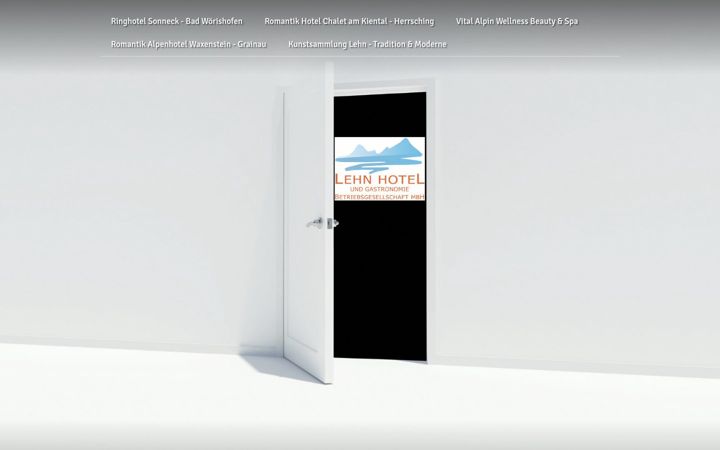 Screenshot of lehnhotels.de