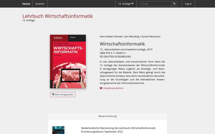 Screenshot of lehrbuch-wirtschaftsinformatik.org