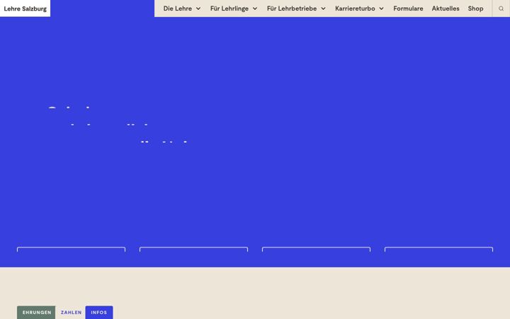 Screenshot of lehre-salzburg.at