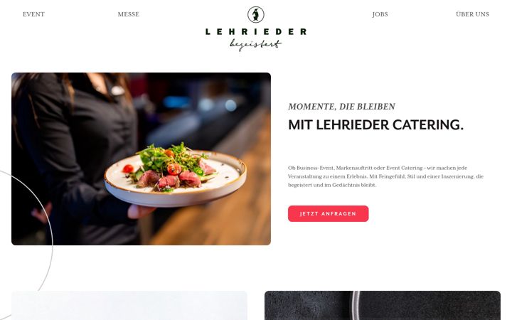 Screenshot of lehrieder.de