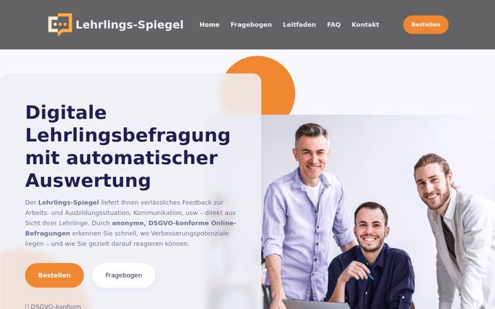 Screenshot of lehrlings-spiegel.at