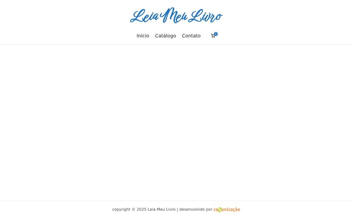 Screenshot of leiameulivro.com.br