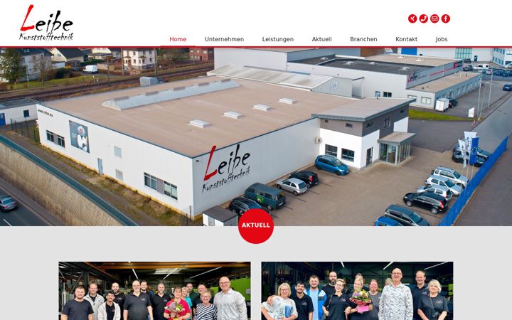 Screenshot of leibe.eu