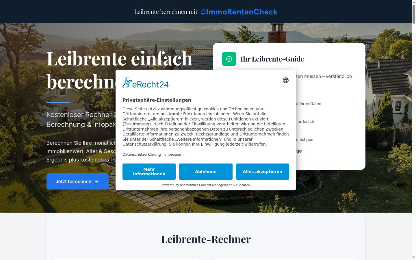 Zrzut ekranu banera zgody wyświetlanego przed jakąkolwiek interakcją