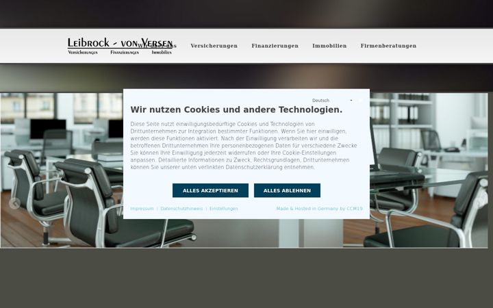 Screenshot of leibrock-vonversen.de